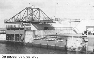 draaibrug geopend